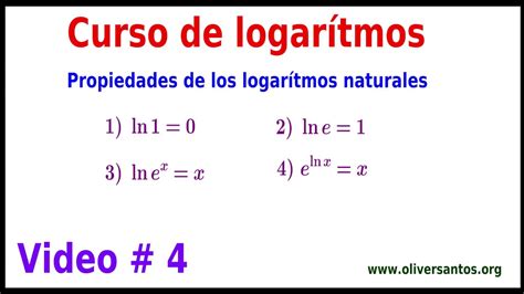 logaritmo natural